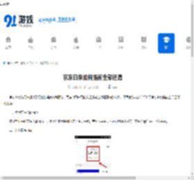 京东白条如何提前全部还清-京东白条提前全部还清的办法 - 91手游网